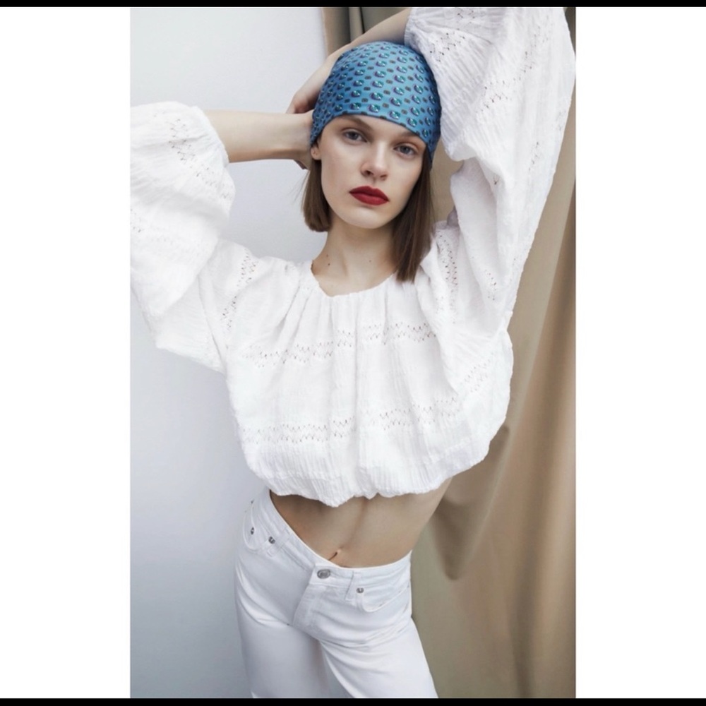 Zara Combination Voluminous Blouse - image 2